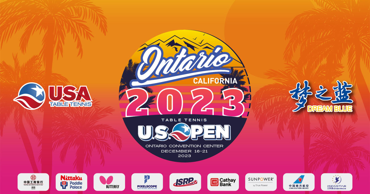 USA TableTennis 2023 US Open Championships Day 5 Finals Live Stream